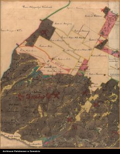 Andrzejów, Biała, Branewka (folwark i wieś), Flisy, Godziszów (folwark i wieś), Janów, Kawenczyn, Konstantynów, Krzemień, Momoty Górne, Momoty Jakubowe, Pikule, Rataje, Szklarnia, Wólka Ratajska, Zofianka (folwark), Zofianka Dolna, Zofianka Górna