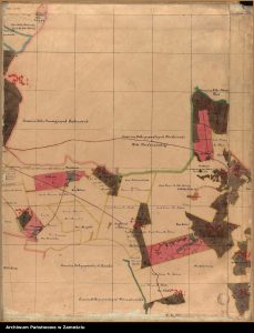 Aleksandrówka, Batorz (folwark i wieś), Blinów (folwark i wieś), Błażek, Brzozówka (folwark i wieś), Moczydła, Piłatka, Sławce (folwark i wieś), Szatarka [Szastarka], Wólka Batorska, Zdziłowice